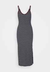 Tommy Hilfiger SLIM MINI STRAPPY MIDI  Jumper dress desert sky/ecru SLIM MINI STRAPPY MIDI Платье-джемпер небо пустыни/экрю