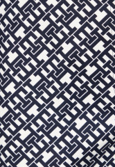 Tommy Hilfiger SLIM PRINT PANT Trousers blue БРЮКИ С ПРИНТОМ Брюки синий