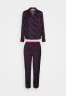 Tommy Hilfiger PRINT Pyjamas dark blue ПРИНТ пижамы темно-синий