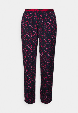 Tommy Hilfiger PRINT Pyjamas dark blue ПРИНТ пижамы темно-синий