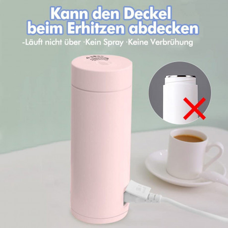 iceagle iceagle Wasserkocher Tragbarer Wasserkocher 5 Minuten schnelles Kochen 400 ml, 300,00 W, Schnellheizfunktion, Rosa Чайник Iceagle Портативный чайник, 5 минут быстрого кипячения, 400 мл, 300,00 Вт, функция быстрого нагрева, розовый