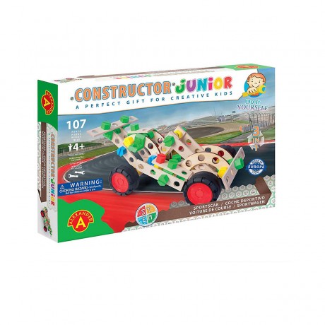 Alexander Toys Rennwagen 3-in-1 (107 Teile) Гоночный автомобиль 3-в-1 (107 штук)