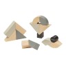 PLANTOYS Construction+Creativity Drehbare Holzklotze Bausteine Строительство+Творчество Вращающиеся деревянные блоки строительные блоки