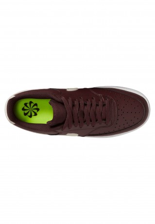 Nike Sportswear LIFESTYLE COURT VISION Sneaker low rot/weiss LIFESTYLE COURT VISION Низкие кроссовки женские красный Белый