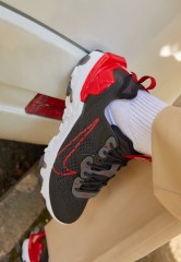 Nike Sportswear REACT VISION SC UNISEX Sneaker low black/university red/iron grey/white REACT VISION SC UNISEX Низкие кроссовки женские черный/университетский красный/железно-серый/белый