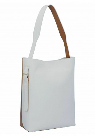 Tommy Hilfiger CASUAL 26 CM Handbag tan weathered white mix CASUAL 26CM сумочка коричневато-белая смесь