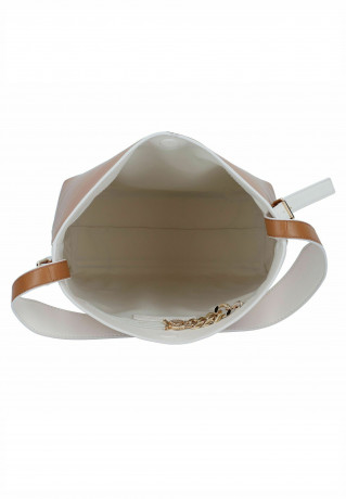 Tommy Hilfiger CASUAL 26 CM Handbag tan weathered white mix CASUAL 26CM сумочка коричневато-белая смесь