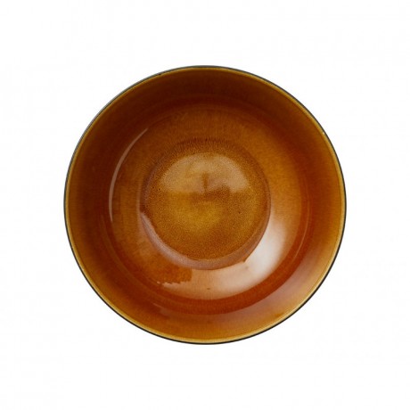 Bitz Bitz Gastro black / amber Salatschussel d: 30 cm / h: 10 cm Салатник Bitz Gastro черный/янтарный д: 30 см / в: 10 см