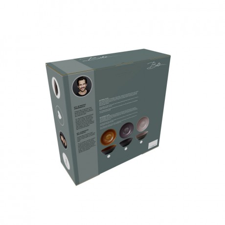 Bitz Bitz Gastro black / amber Salatschussel d: 30 cm / h: 10 cm Салатник Bitz Gastro черный/янтарный д: 30 см / в: 10 см