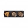 Bitz Bitz Gastro black / bronze Kabarett-32x11x6 cm Set 4-tlg. Bitz Gastro черный/бронза Cabaret-32x11x6 см Набор из 4 шт.