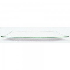 Gmundner Keramik Gmundner Keramik Gruner Rand Platzteller eckig 31 cm Gmundner Ceramics Gr?ner Rand Подтарелка квадратная 31 см