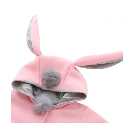 frler frler Hasenohren Mantel fur Baby Madchen Mantel fur Madchen frler кроличьи ушки Пальто для девочки Пальто для девочки