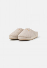 Tommy Hilfiger HOME SLIPPER FELT Mules beige ВОЙЛОК ДЛЯ ДОМАШНИХ ТАПОЧЕК Мюли бежевый