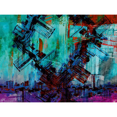 CALVENDO Puzzle CALVENDO Puzzle Verruckte Skyline Пазл CALVENDO Puzzle Сумасшедший горизонт