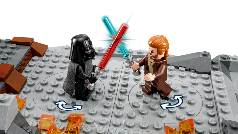 Lego Obi-Wan Kenobi vs. Darth Vader  Оби-Ван Кеноби против Дарта Вейдера