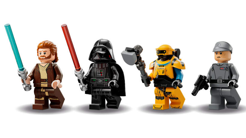 Lego Obi-Wan Kenobi vs. Darth Vader  Оби-Ван Кеноби против Дарта Вейдера