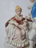 Фарфоровая статуэтка мужчины и женщины викторианской эпохи, 16см х 14см, Германия, 1970-80гг.