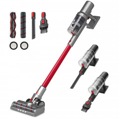 iceagle iceagle Akku-Stielstaubsauger Akku Staubsauger, 4 in 1 Staubsauger Kabellos, 27000Pa Saugleistung, 250,00 W, beutellos, 45 Min. Laufzeit, knickbares Rohr, inkl. umfangreichen Zubehor Staubsauger-A Беспроводной пылесос Iceagle, пылесос 4 в 1, беспр