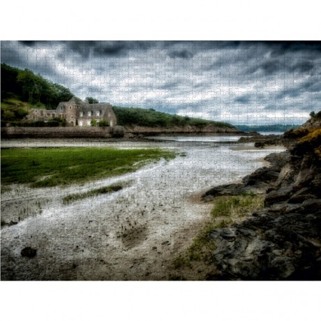 CALVENDO Puzzle CALVENDO Puzzle Das Meer Muhle Пазл CALVENDO Puzzle Морская мельница