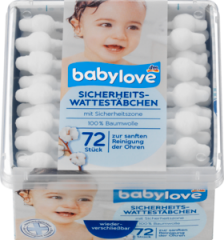 babylove Sicherheits Безопасность ребёнка-Ватные палочки, 72 шт