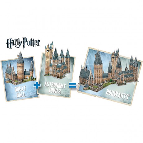 Wrebbit 3D-Puzzle Harry Potter Hogwarts Astronomieturm 3D Пазл Гарри Поттер Хогвартс Астрономическая башня