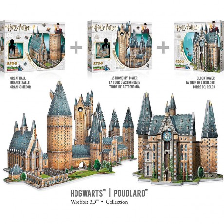 Wrebbit 3D-Puzzle Harry Potter Hogwarts Astronomieturm 3D Пазл Гарри Поттер Хогвартс Астрономическая башня