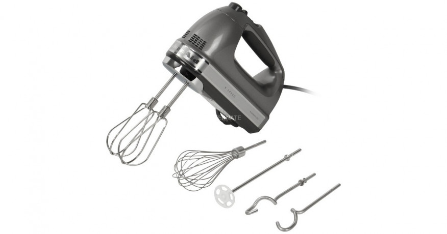 KitchenAid KitchenAid 5KHM9212ECU, Handmixer dunkelsilber dunkelsilber KitchenAid 5KHM9212ECU, ручной миксер темно-серебристый