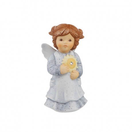 Goebel Goebel Nina & Marco - Schutzengel Du bist mein Sonnenschein - mit Swarovski Kristall h: 8 cm Goebel Nina &amp; Marco - Ангел-хранитель Ты мое солнышко - с кристаллами Сваровски высота: 8 см
