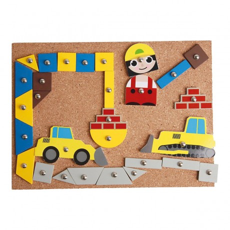 LENA Hammerspiel Baustelle Строительная площадка для игры в молот