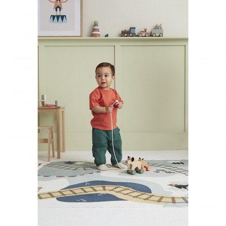 Kids Concept Nachziehtier Elchfamilie Edvin Nachziehspielzeug Мягкая игрушка семейства лосей Эдвин