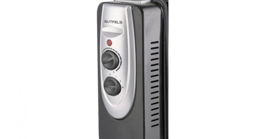 Gutfels Gutfels Ol-Radiator HR32009 schwarz/grau, 2.000 Watt  schwarz/grau Масляный радиатор Gutfels HR32009 черный/серый, 2000 Вт