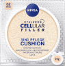 NIVEA Cushion Hyaluron CELLular Filler 3in1 Pflege, Mittel, 15 g Нивея Тонирующий Флюид, оттенок 02 Mittel