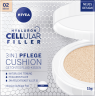 NIVEA Cushion Hyaluron CELLular Filler 3in1 Pflege, Mittel, 15 g Нивея Тонирующий Флюид, оттенок 02 Mittel