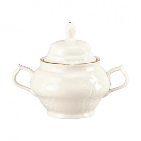Rosenthal Rosenthal Sanssouci Elfenbein Gold Zuckerdose 6 Personen 0,26 L Rosenthal Sanssouci слоновая кость золотая сахарница на 6 персон 0,26 л