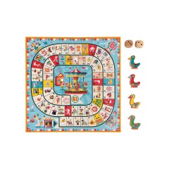 Janod J02743 Karussell-Gansespiel J02743 Игра «Карусельный гусь»