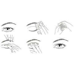 Apricot Augenlid Tapes  лента для век