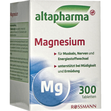 altapharma  Magnesium-Tabletten Таблетки Магний для мышц и энергетического метаболизма 192 г