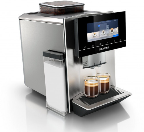 SIEMENS SIEMENS Kaffeevollautomat EQ900 TQ903D43, Home Connect App, baristaMode, superSilent, 6,8” Full-Touch-Display  Полностью автоматическая кофемашина SIEMENS EQ900 TQ903D43, приложение Home Connect, режим baristaMode, супертихая работа, полностью сен