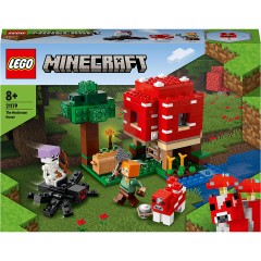 LEGO Minecraft 21179 Das Pilzhaus ЛЕГО Грибной дом