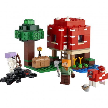LEGO Minecraft 21179 Das Pilzhaus ЛЕГО Грибной дом