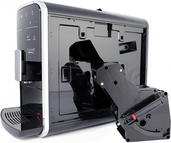 Melitta Melitta Kaffeevollautomat Barista TS Smart F850-102, schwarz, 21 Kaffeerezepte 8 Benutzerprofile, 2-Kammer Bohnenbehalter Полностью автоматическая кофемашина Melitta Barista TS Smart F850-102, черный, 21 рецепт кофе, 8 пользовательских профилей,