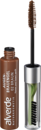 alverde NATURKOSMETIK Augenbrauengel Braun 02 Карандаш-гель для бровей Braun 02