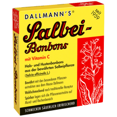 Dallmann&amp;#x27;s  Леденцы с шалфеем и витамином C, 20 шт.