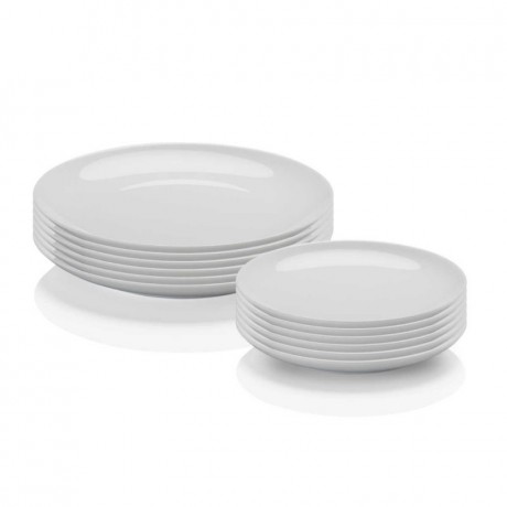Arzberg Arzberg Cucina Basic Weiss Speise-Set 12-tlg. Столовый набор Arzberg Cucina Basic Weiss из 12 предметов.