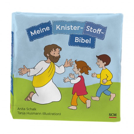 SCM Verlag Meine Knister-Stoff-Bibel Моя библия из потрескивающей ткани
