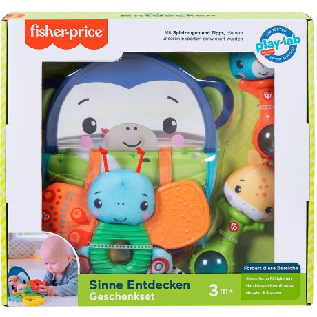 Mattel Fisher-Price Sinne Entdecken Babyspielzeug Fisher-Price Senses Откройте для себя детские игрушки