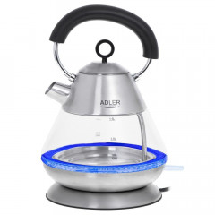 Adler Adler Wasserkocher AD 1282 Glas Wasserkocher 1,5L STRIX  Чайник Adler AD 1282 стеклянный чайник 1,5л STRIX