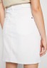 Tommy Hilfiger STRAIGHT SKIRT Denim skirt white ПРЯМАЯ ЮБКА Джинсовая юбка белый