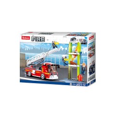 Sluban Klemmbausteine Drehleiter Trainingsset (343 Teile) Тренировочный набор с поворотной лестницей (343 детали)