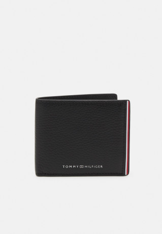 Tommy Hilfiger CORPORATE MINI WALLET UNISEX Wallet black КОРПОРАТИВНЫЙ МИНИ-КОШЕЛЕК УНИСЕКС Кошелек черный